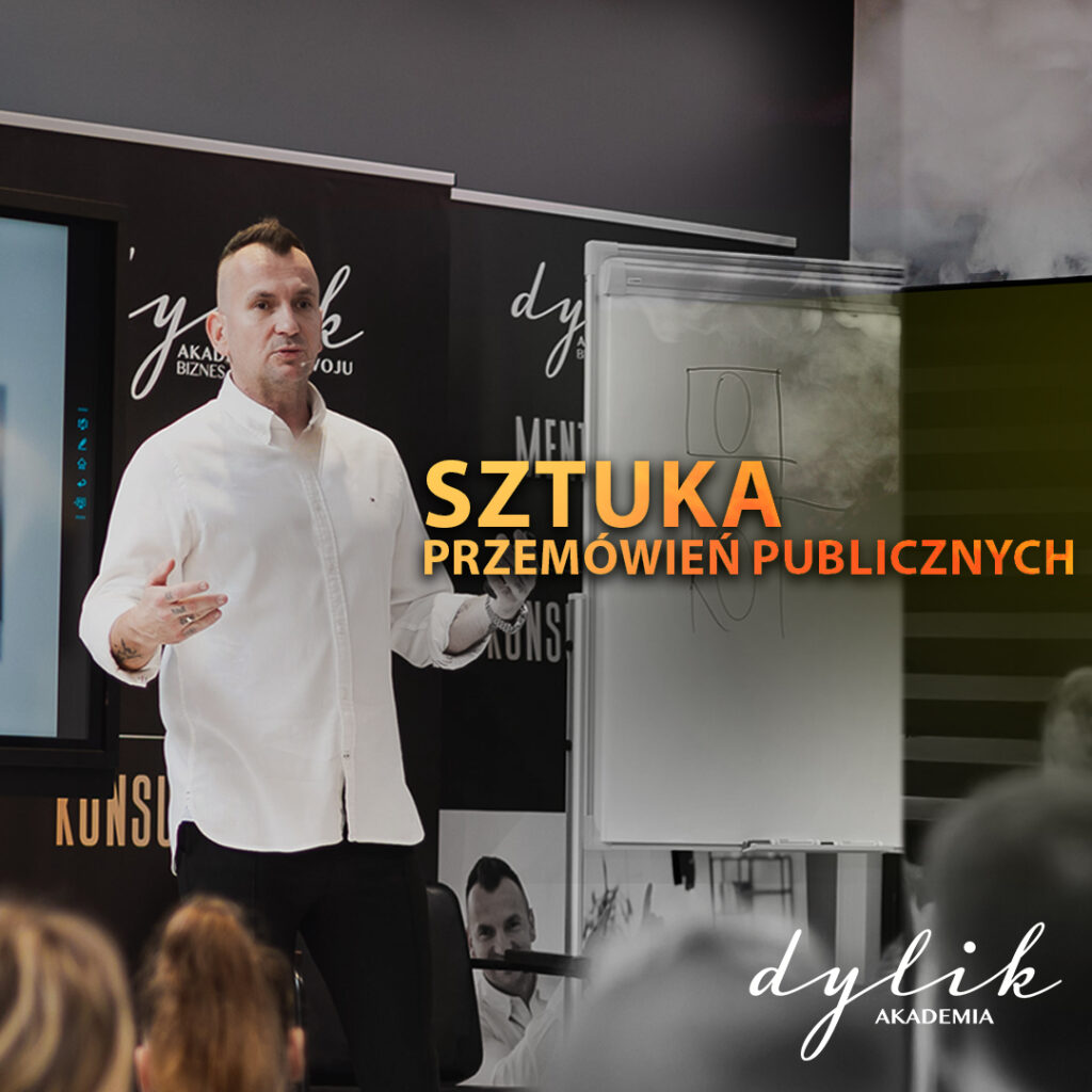 Sztuka przemówień - warsztaty z Łukaszem Dylikiem