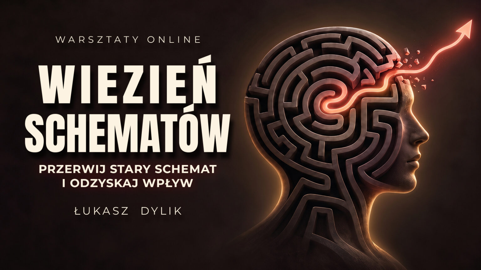 Warsztaty online Więzień schematów z Łukaszem Dylikiem – 14.11.2026, zarezerwuj miejsce